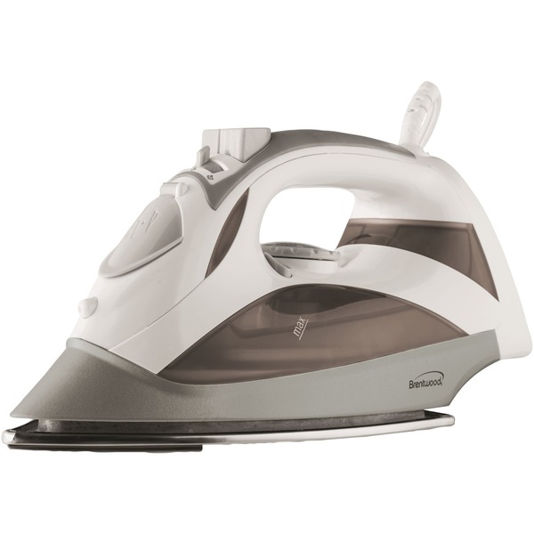 Brentwood Appliances Steam Iron with Auto Shutoff and Retractable Cord (White) MPI-90W